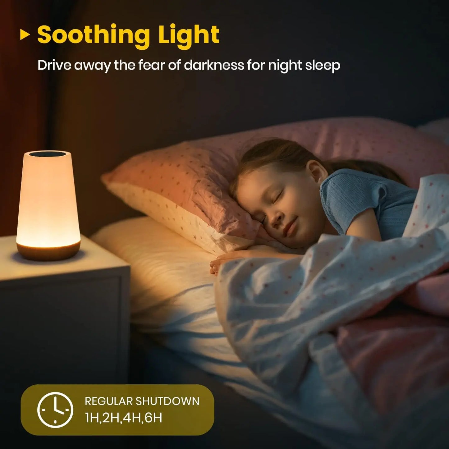 ZENLIGHT - מנורת לילה ב13 צבעים שונים